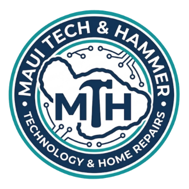 Maui Tech & Hammer Logo